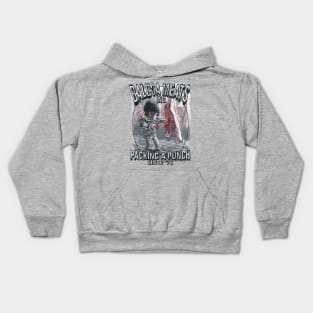 Meat Packing Boxer Dog Boxing Kids Hoodie